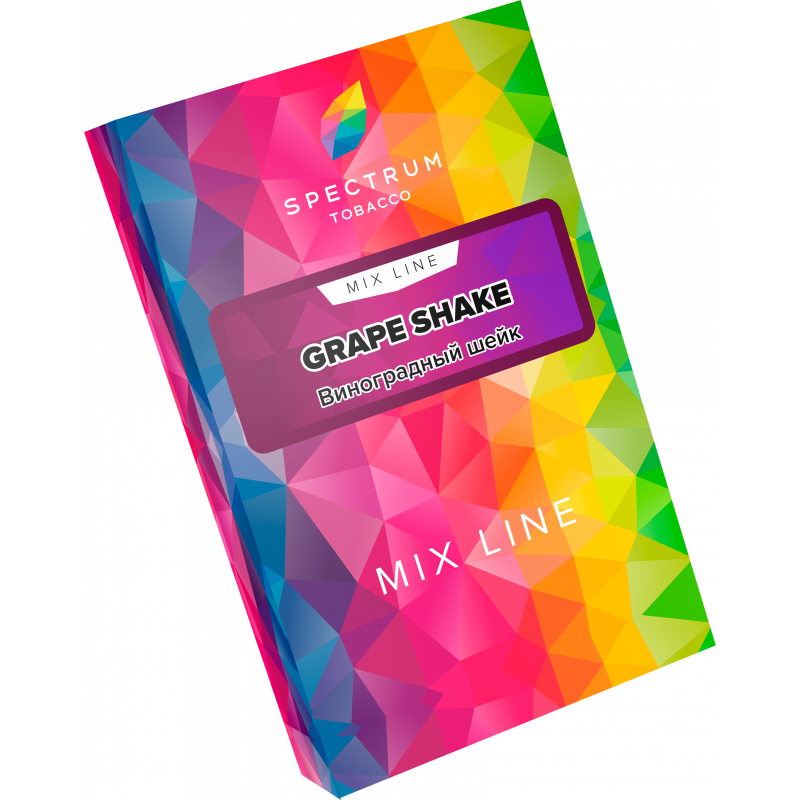Табак для кальяна Spectrum Mix Line Grape Shake (Виноградный Шейк) 40 гр