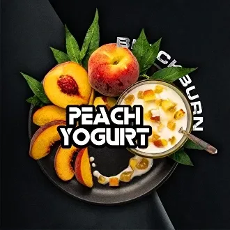 Табак для кальяна Black Burn Peach Yogurt (Персиковый Йогурт) 100 гр