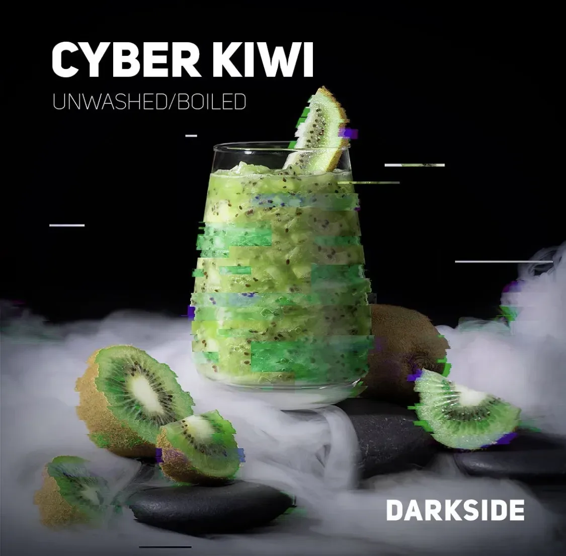 Табак для кальяна DarkSide Core Cyber Kiwi (Смузи из Киви) 30 гр