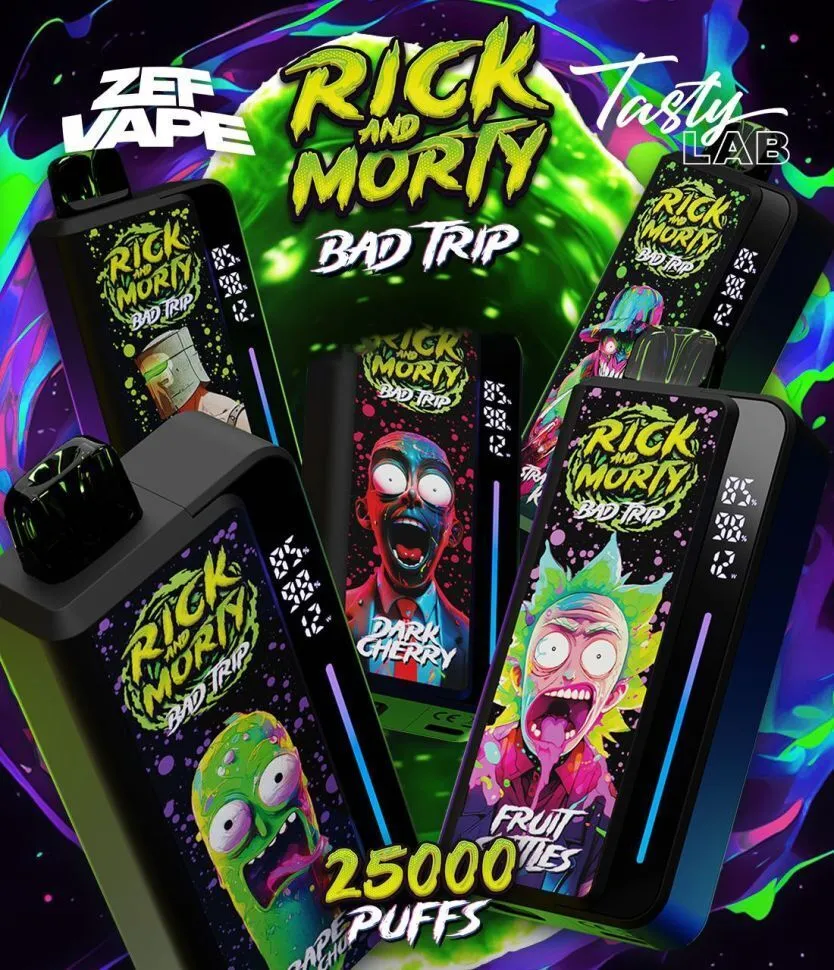 Rick And Morty Bad Trip 25000 Клубника Арбуз Жвачка Strong