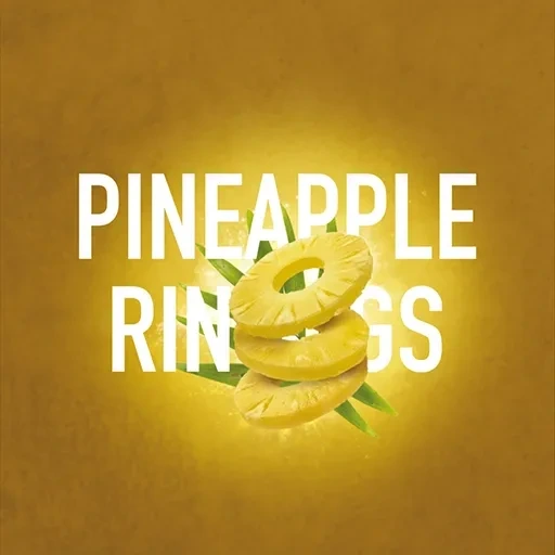 Табак для кальяна Must Have Pineapple Rings (Ананасовые Колечки) 125 гр