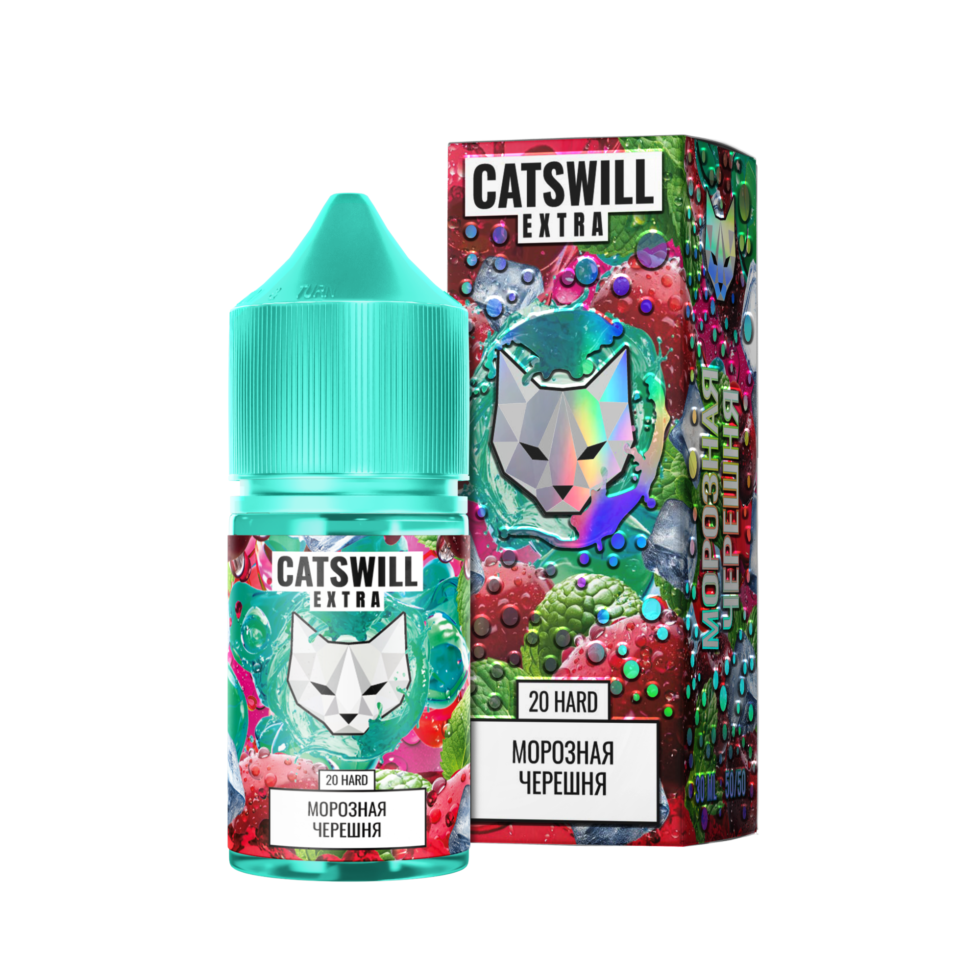 Жидкость Catswill Extra Strong Морозная Черешня 30 мл