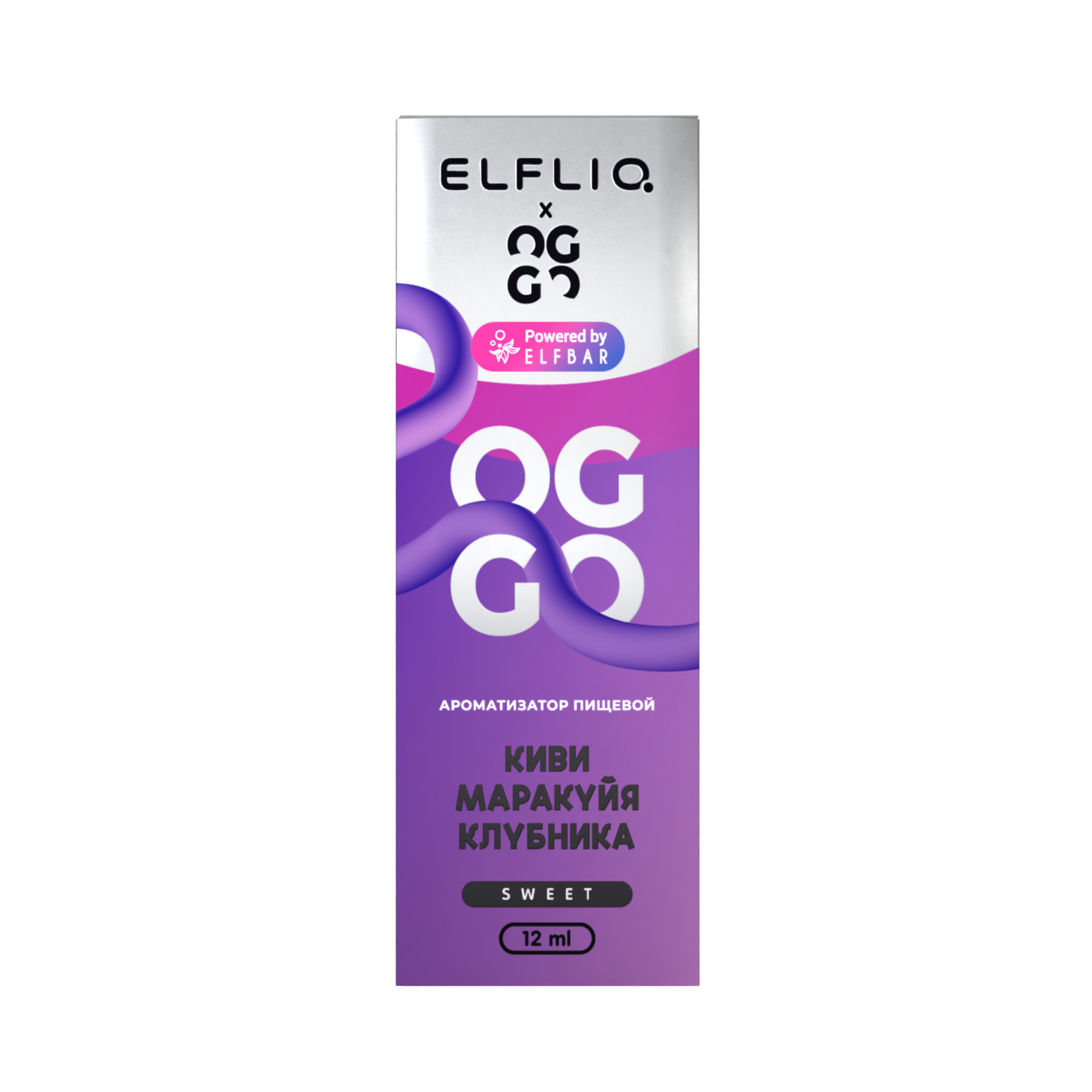 Oggo x Elfliq Sweet Strong Киви Маракуйя Клубника 30 мл