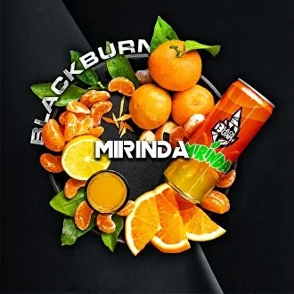 Табак для кальяна Black Burn Mirinda (Мандариновая Газировка) 100 гр