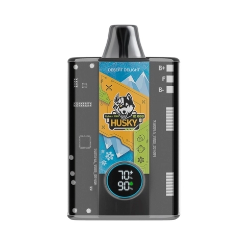 ЭСДН Cyber Pro Husky (12000) 2% (Чз) - Desert Delight (Нектарин Кактус Лёд), 10Шт/Блок