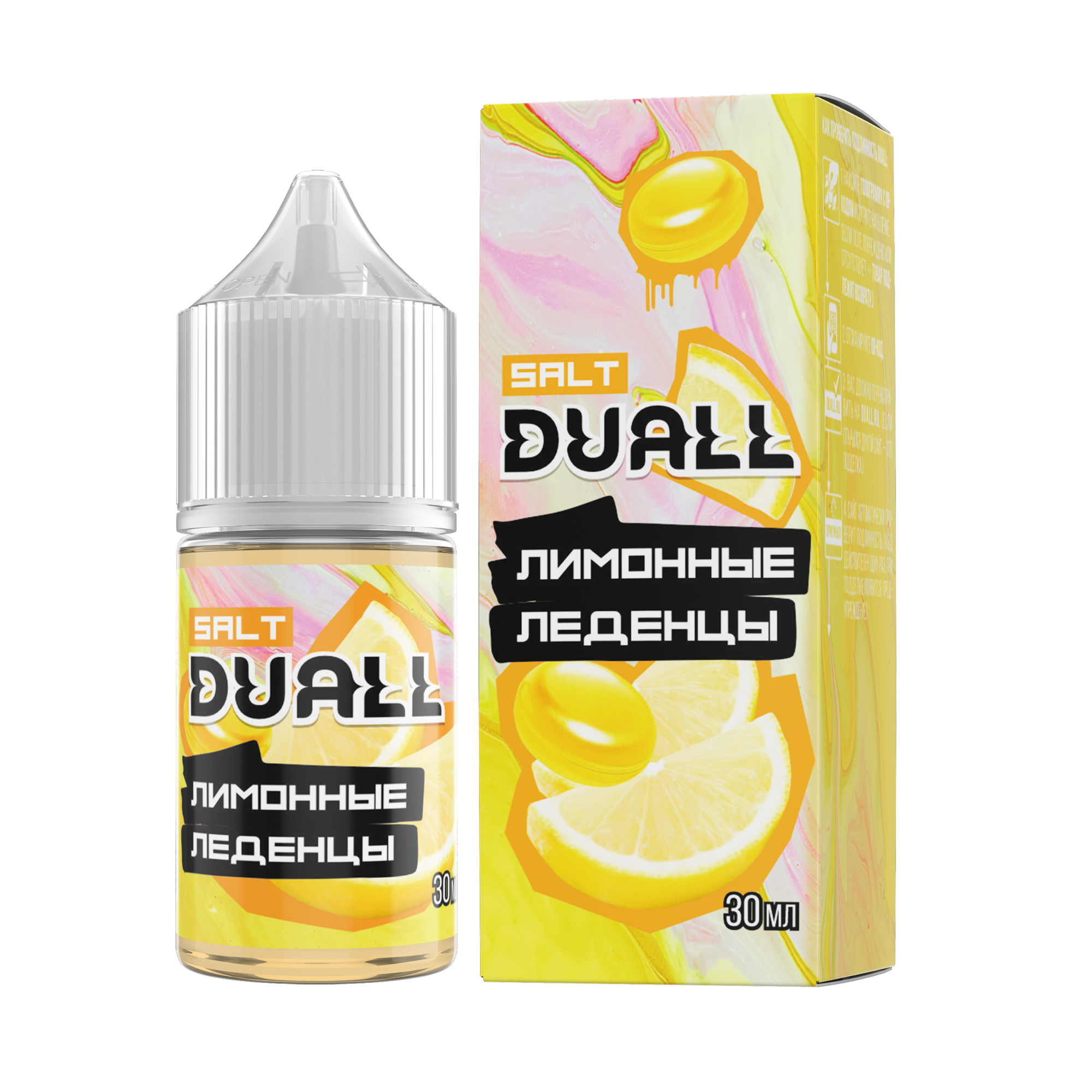 Жидкость Duall Strong Лимонные Леденцы 30 мл