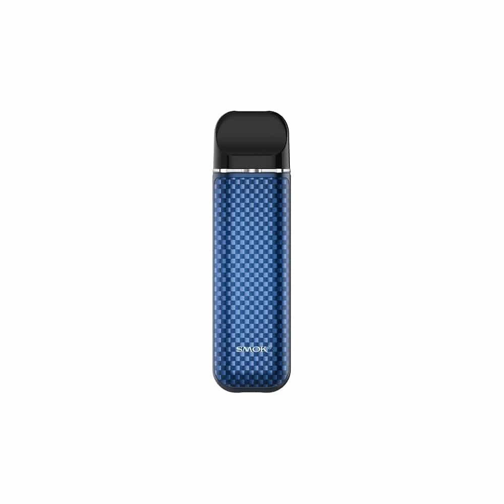 Набор Smok Novo 3 Kit Blue Carbon Fiber Smok-103A