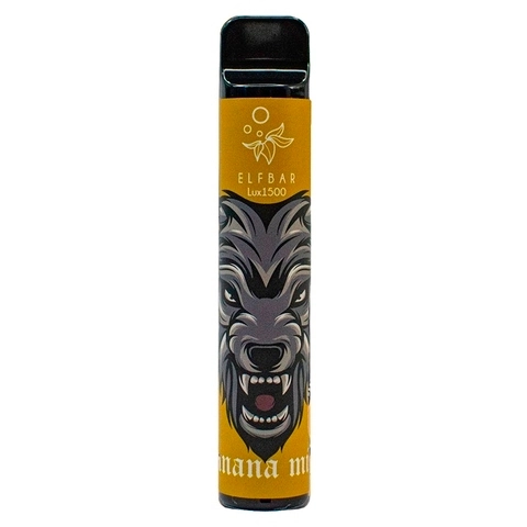 ЭСДН Elf Bar Lux 1500 Затяжек Банановое Молоко