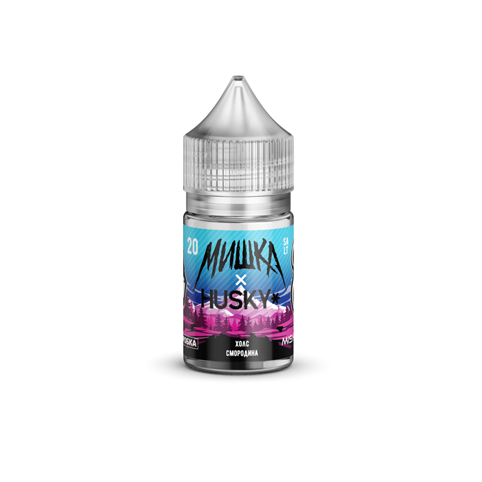 Жидкость Мишка x Husky Strong Холс Смородина 30 мл