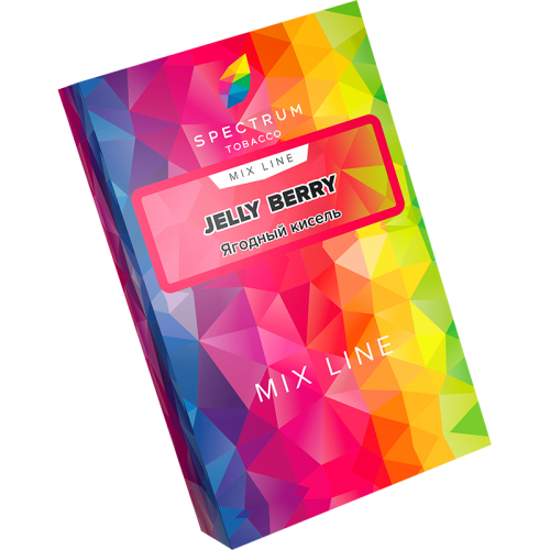 Табак для кальяна Spectrum Mix Line Jelly Berry (Ягодный Кисель) 40 гр