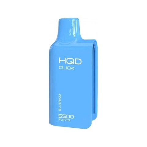 HQD Click Картридж 5500 Затяжек Blue Razz (Черника Малина)