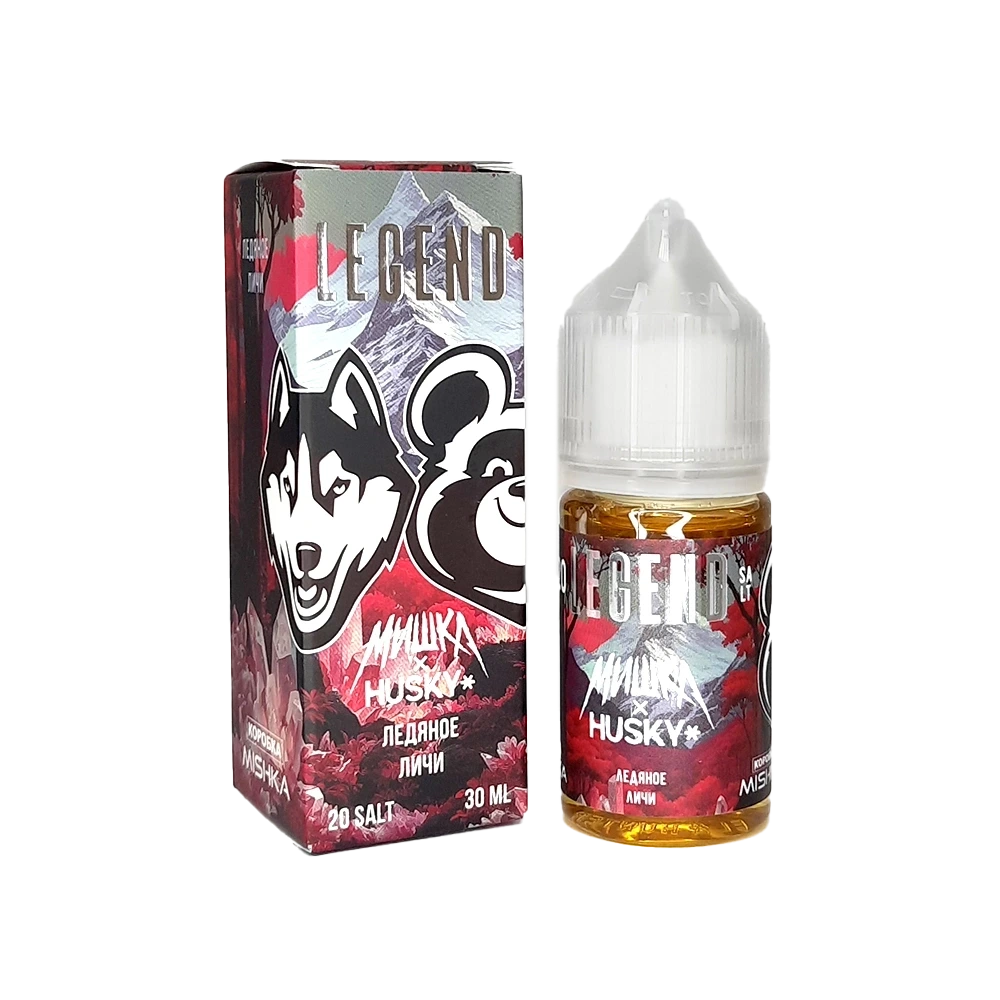 Жидкость Мишка x Husky Legend Strong Ледяное Личи 30 мл