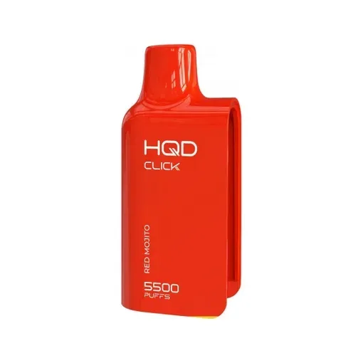 HQD Click Картридж 5500 Затяжек Red Mojito (Красный Мохито)