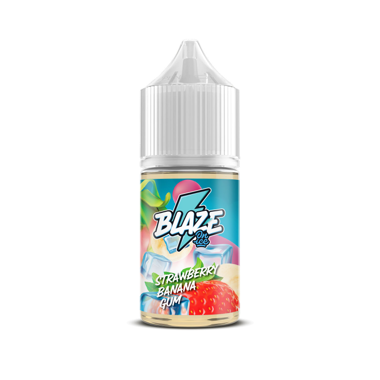 Жидкость Blaze On Ice Strawberry Banana Gum 30Мл Strong