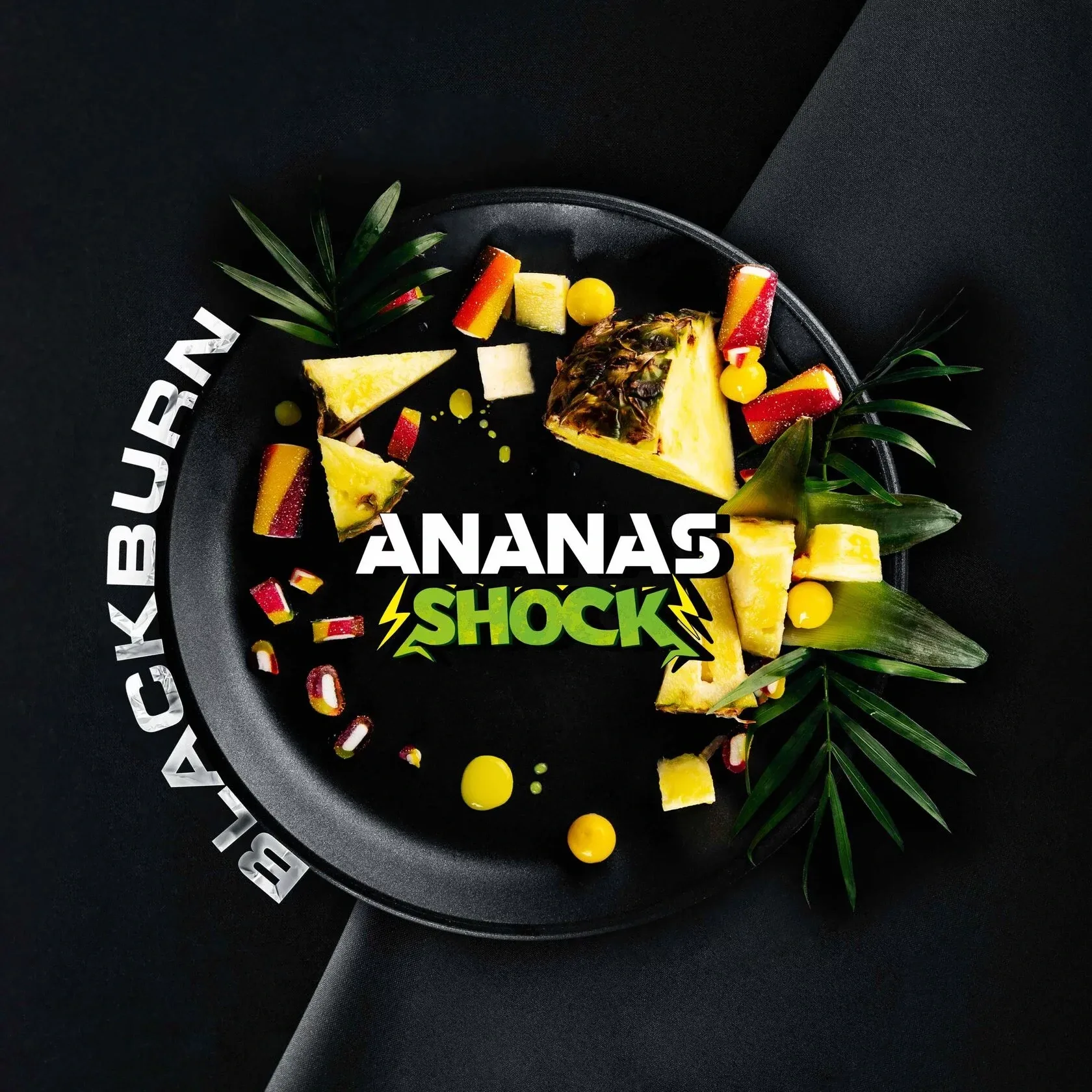 Табак для кальяна Black Burn Ananas Shock (Кислый Ананас) 100 гр