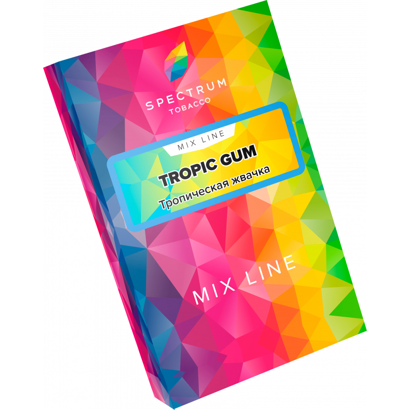 Табак для кальяна Spectrum Mix Line Tropic Gum (Тропическая Жвачка) 40 гр