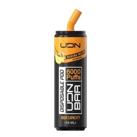 UDN BAR 6000 Затяжек Banana Ice