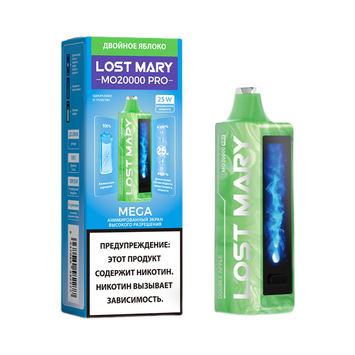 Картридж Lost Mary X-Link Classic 20000 Затяжек Кислая Клубника Питайя