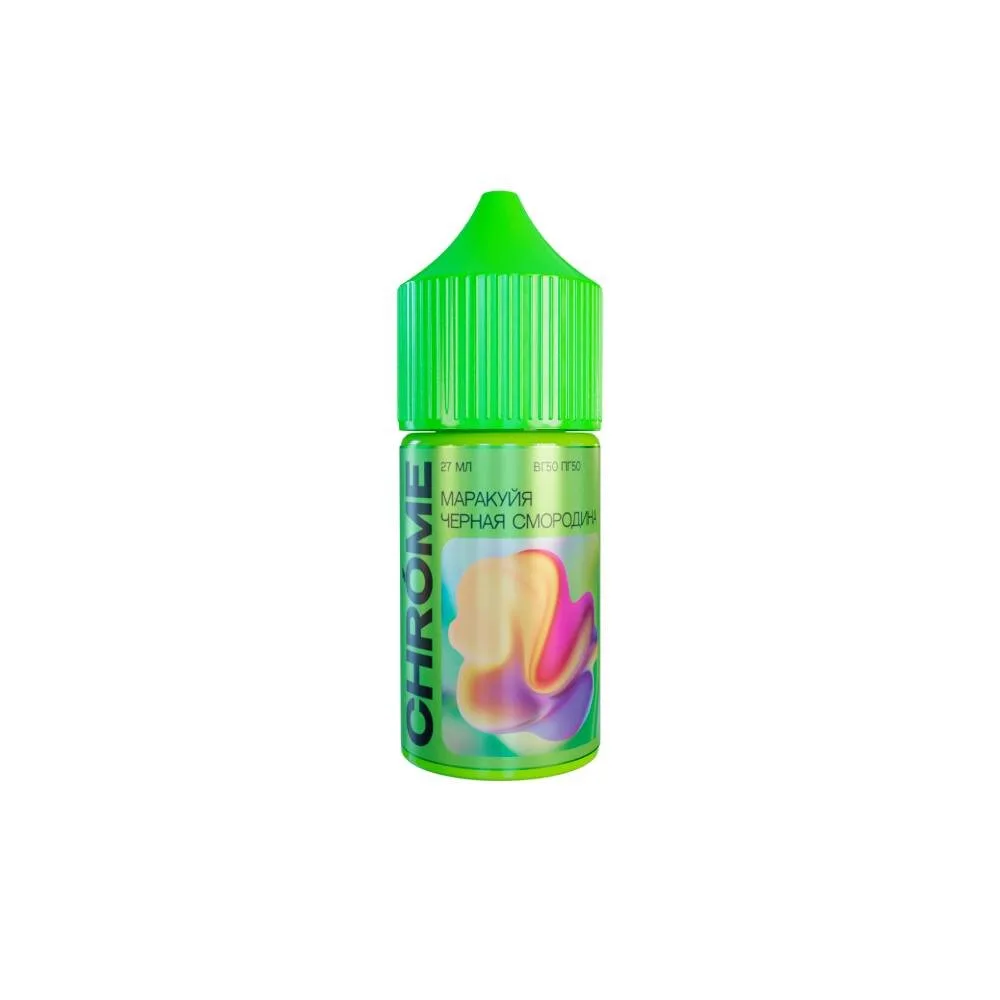 Жидкость Chrome Sour Strong Маракуйя Чёрная Смородина 30 мл