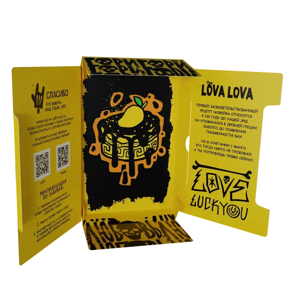 Табак для кальяна Хулиган Hard Lova Lova (Манговый Чизкейк) 25 гр