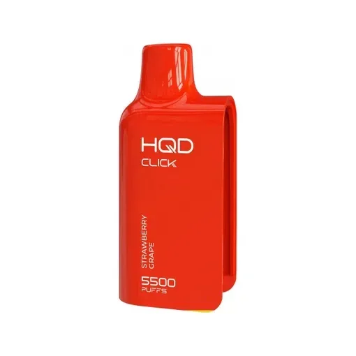 HQD Click Картридж 5500 Затяжек Strawberry Grape (Клубника Виноград)