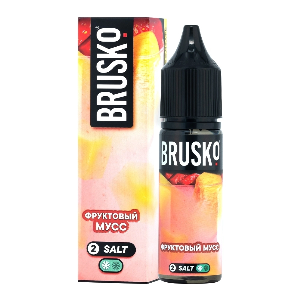 Жидкость Brusko Salt Фруктовый Мусс 35Ml 20 Ultra