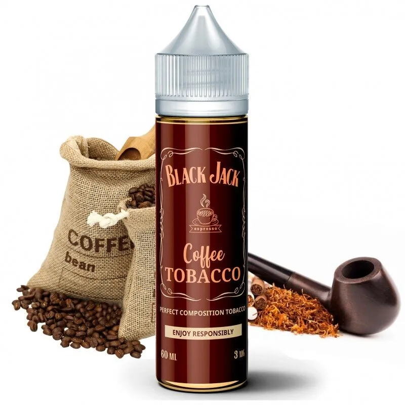 Жидкость Black Jack 6 Mg Coffee Tobacco 60 мл