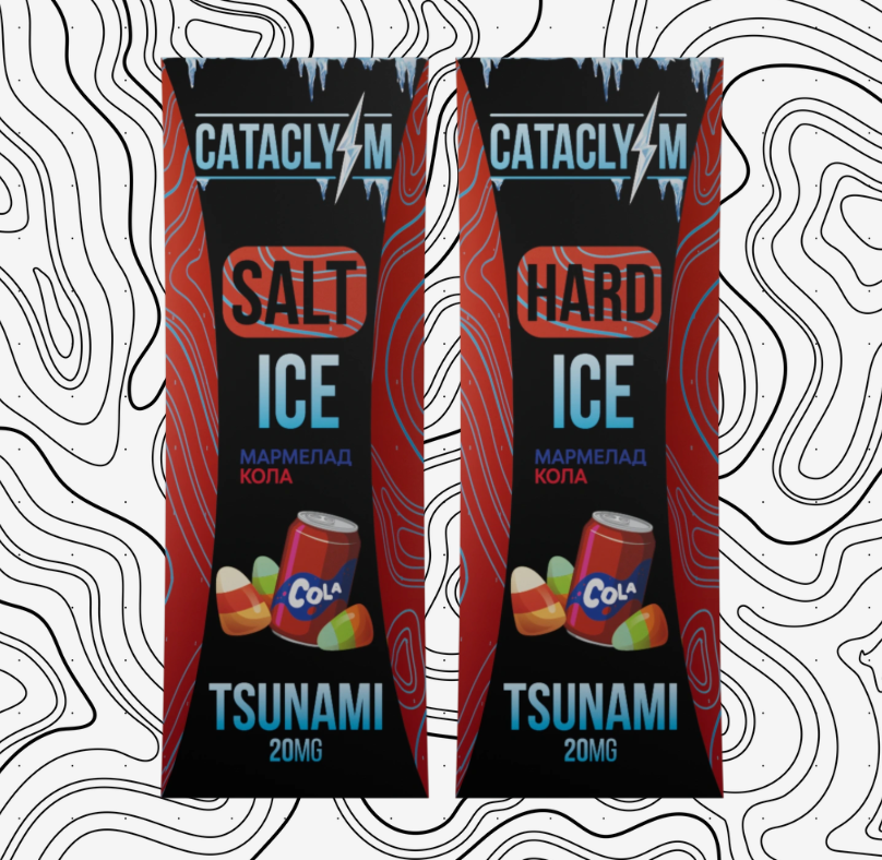Жидкость Cataclysm Strong Tsunami Ice (Мармелад Кола) 30 мл