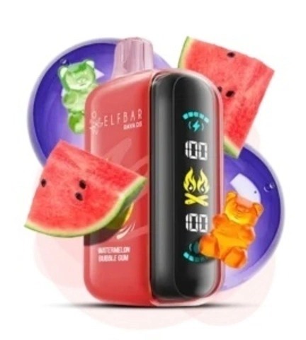 Elf Bar Raya D3 25000 Затяжек Watermelon Bubble Gum (Арбузная Жвачка)