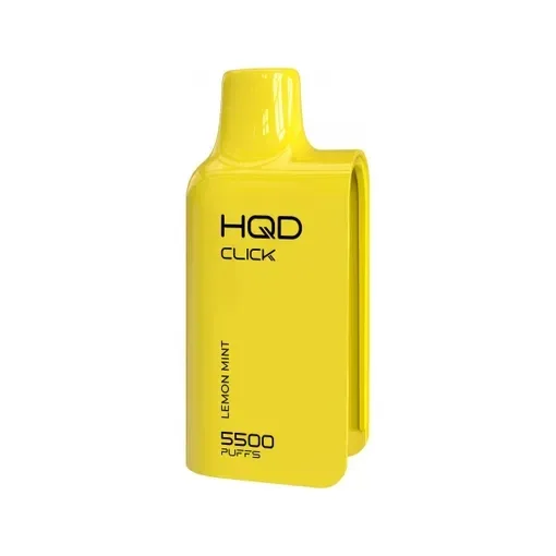 HQD Click Картридж 5500 затяжек Lemon Mint (Мята Лимон)