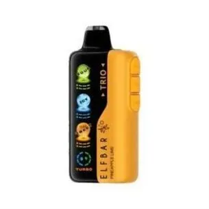 ELF BAR GH 23000 Затяжек Ананас Сливы Лайм Мята