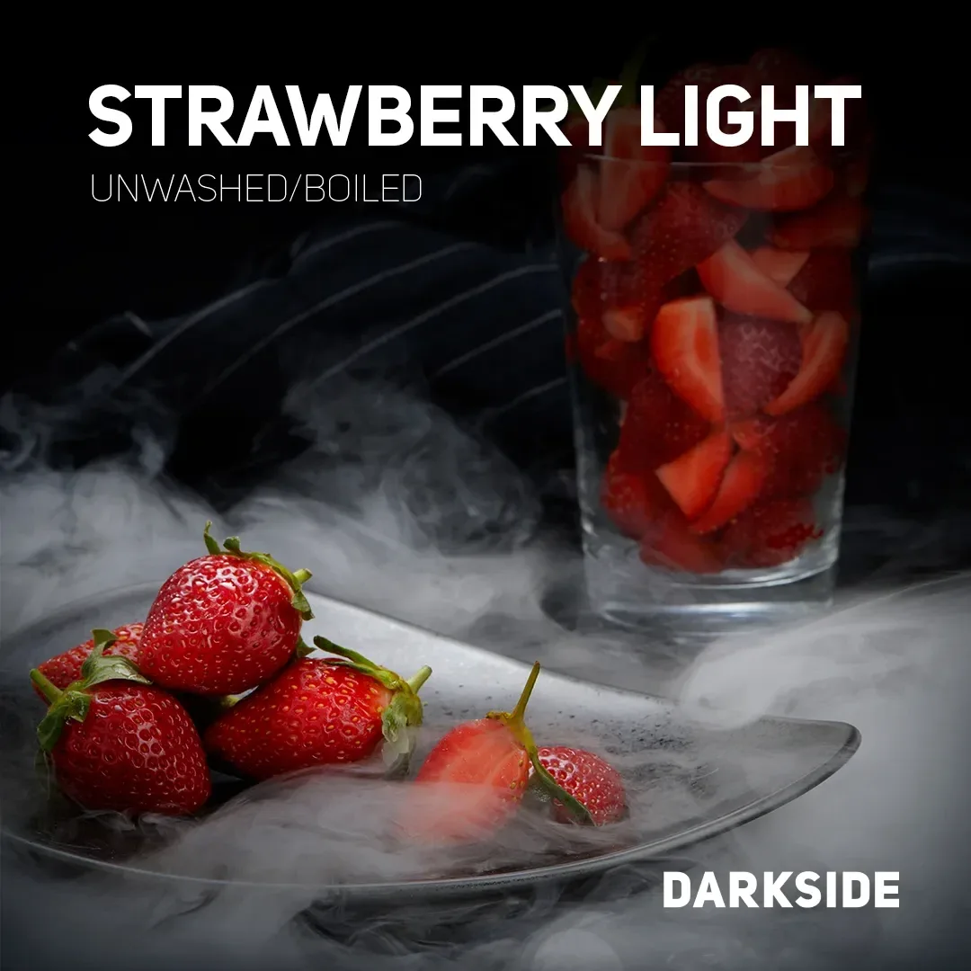 Табак для кальяна DarkSide Core Strawberry Light (Клубника) 100 гр