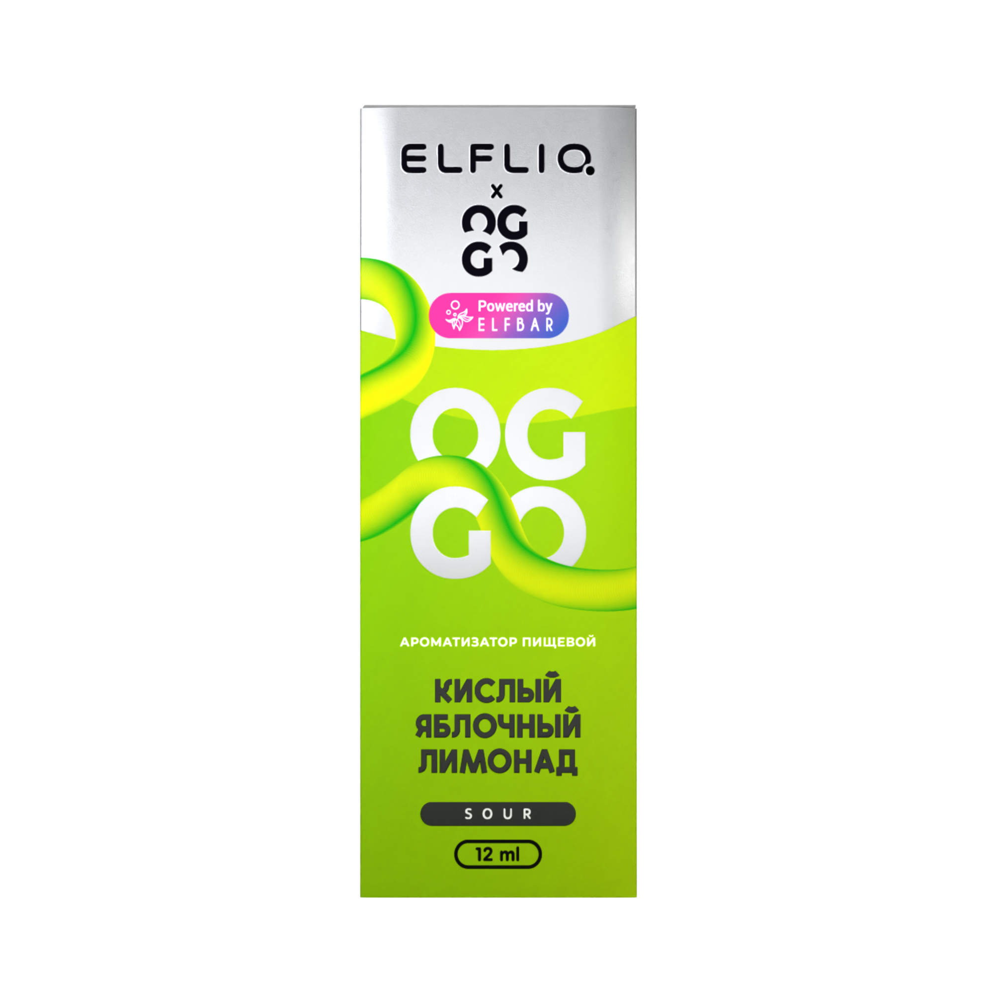 Oggo x Elfliq Sour Strong Кислый Яблочный Лимонад 30 мл