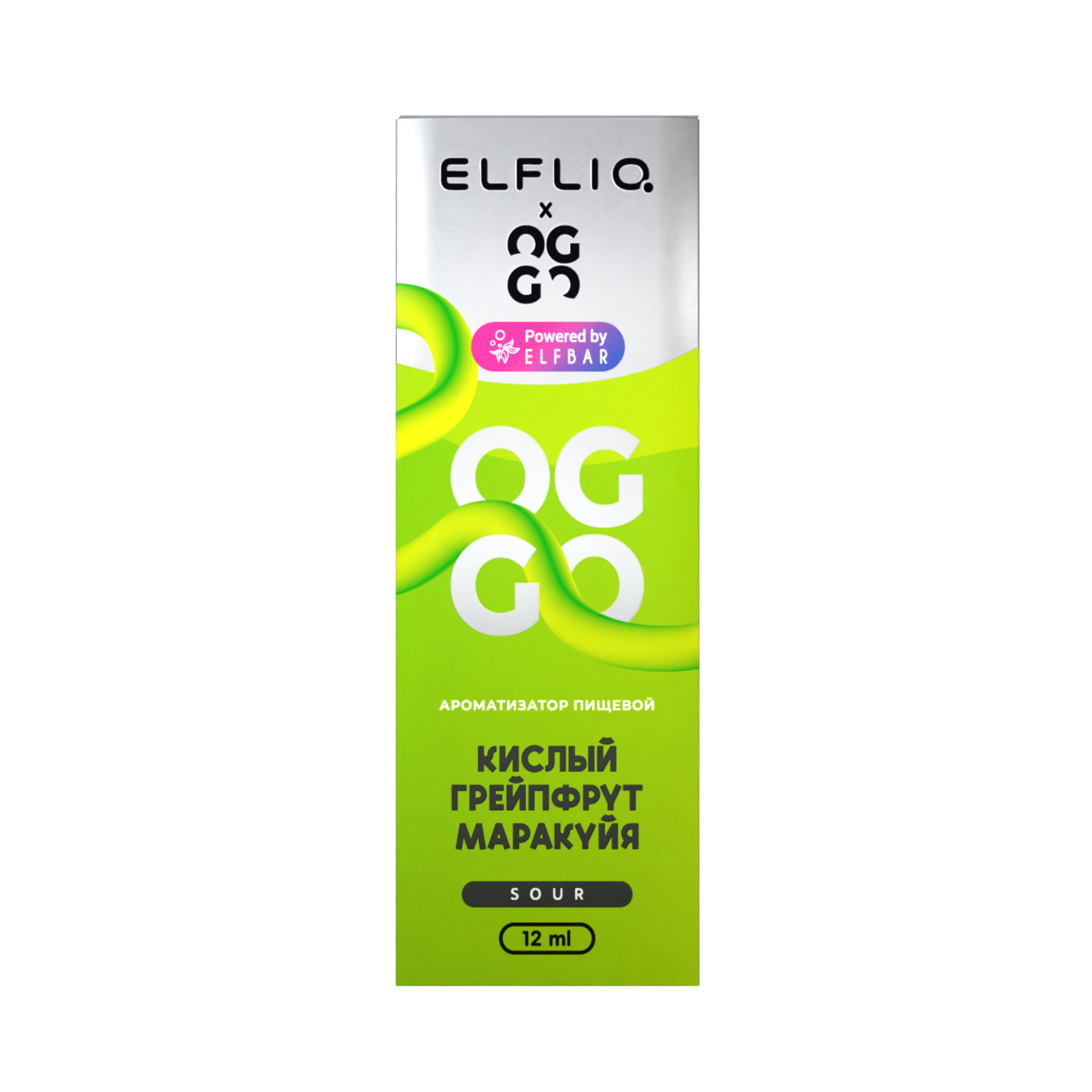 Oggo x Elfliq Sour Strong Кислый Грейпфрут Маракуйя 30 мл