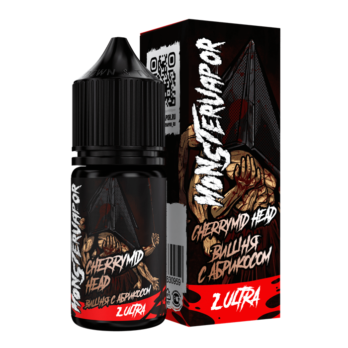 Жидкость Monstervapor Strong Вишня Абрикос 30 мл