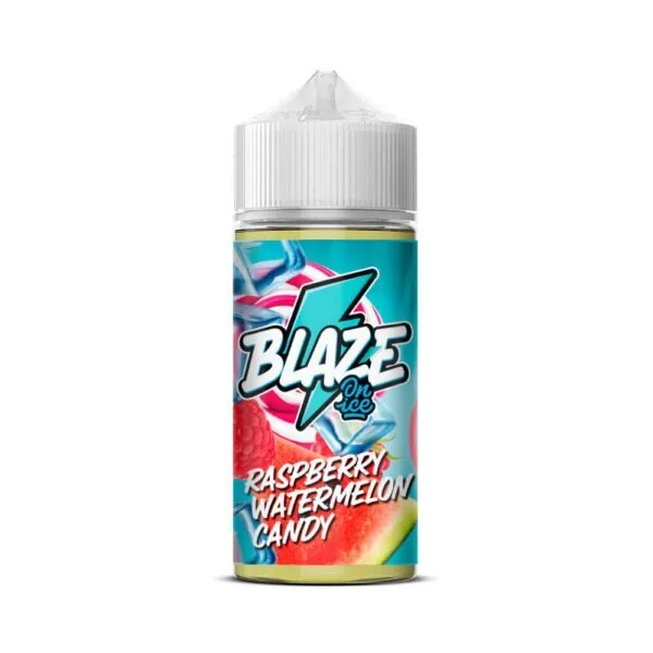 Жидкость Blaze 3 мг On Ice Малина Арбуз Леденцы с Холодком 100 мл