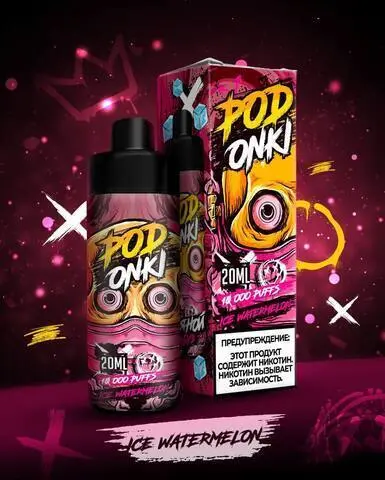 Podonki 10000 Dual Mesh Ice Watermelon