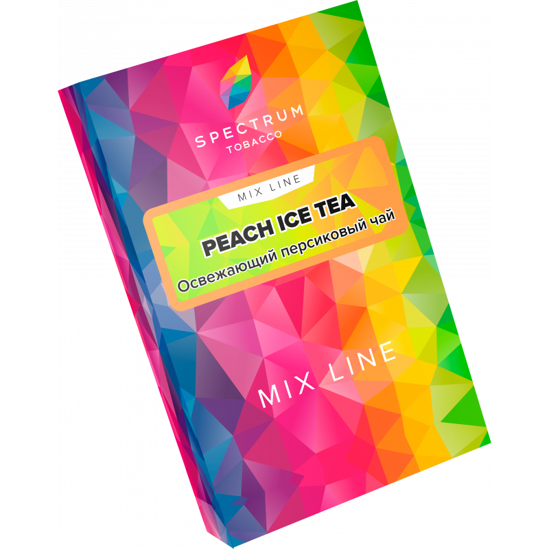 Табак для кальяна Spectrum Mix Line Peach Ice Tea (Освежающий Персиковый Чай) 40 гр