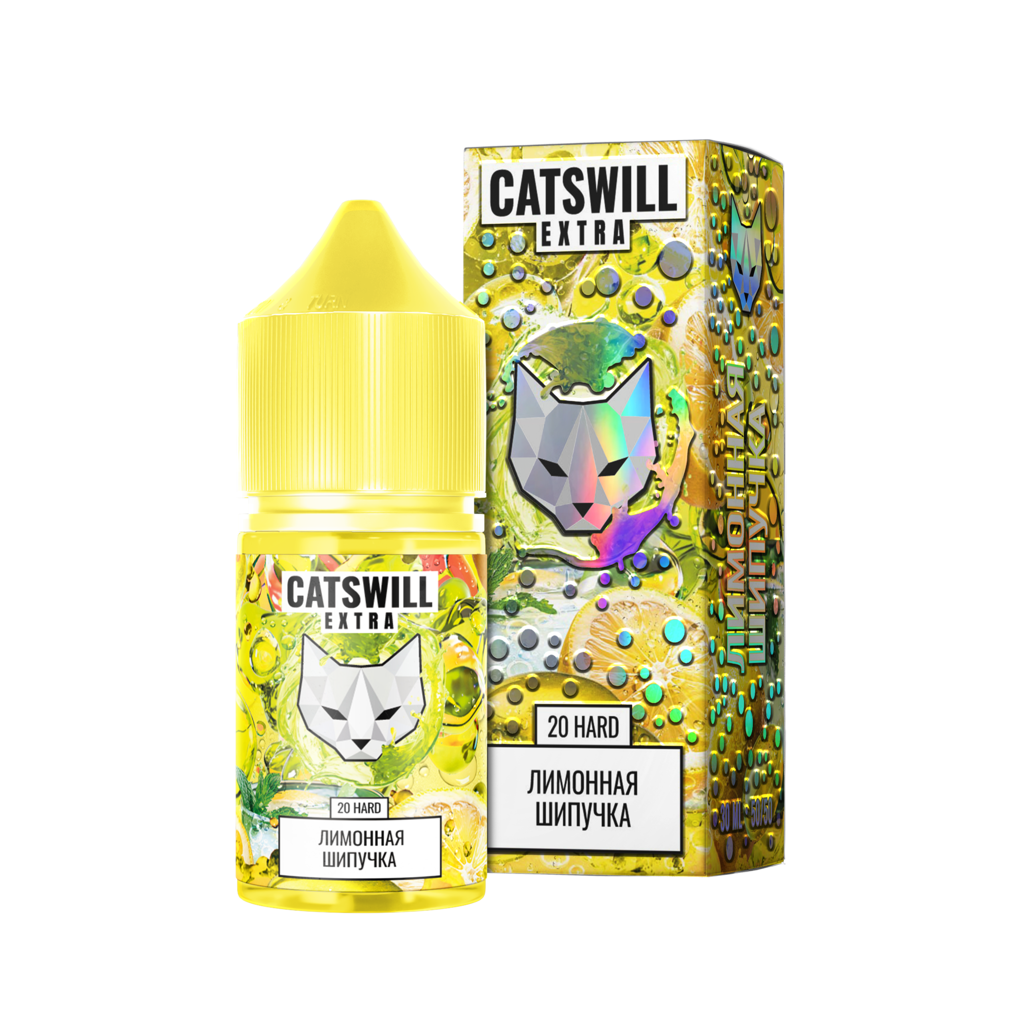 Жидкость Catswill Extra Strong Лимонная Шипучка 30 мл