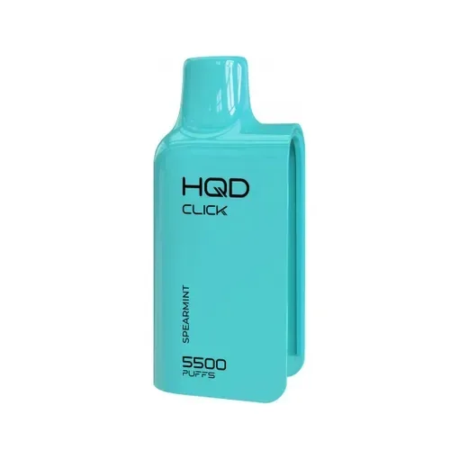 HQD Click Картридж 5500 Затяжек Spearmint (Сладкая Мята)