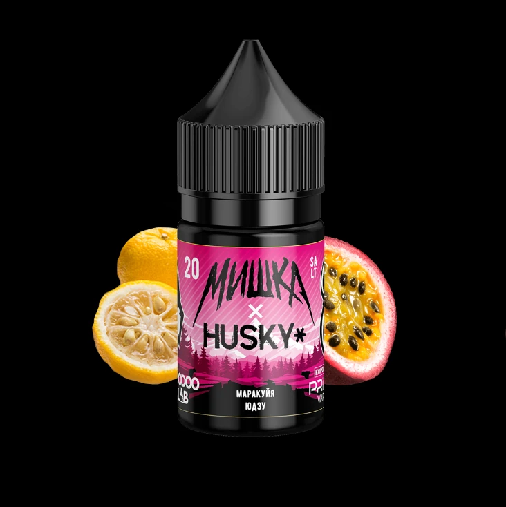 Жидкость Мишка x Husky Strong Маракуйя Юдзу 30 мл