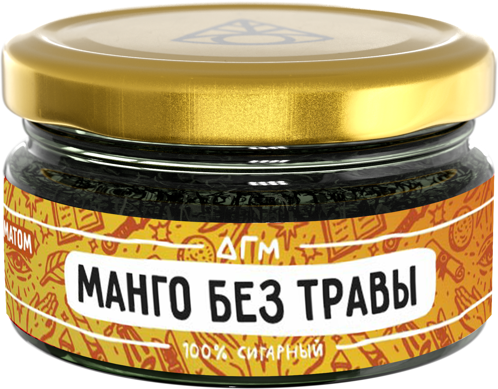 Табак для кальяна Dogma 100% Манго без Травы 20 гр