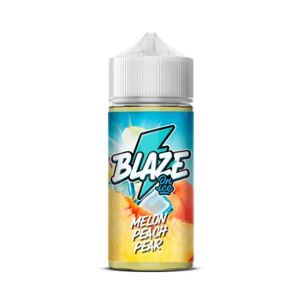 Жидкость Blaze 3 мг On Ice Дыня Персик Груша с Холодком 100 мл