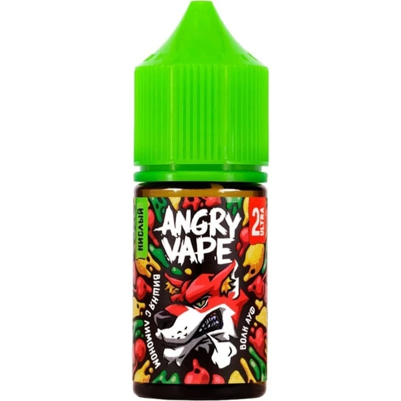 Жидкость Angry Vape Кислая Вишня с Лимоном 30 мл. 20