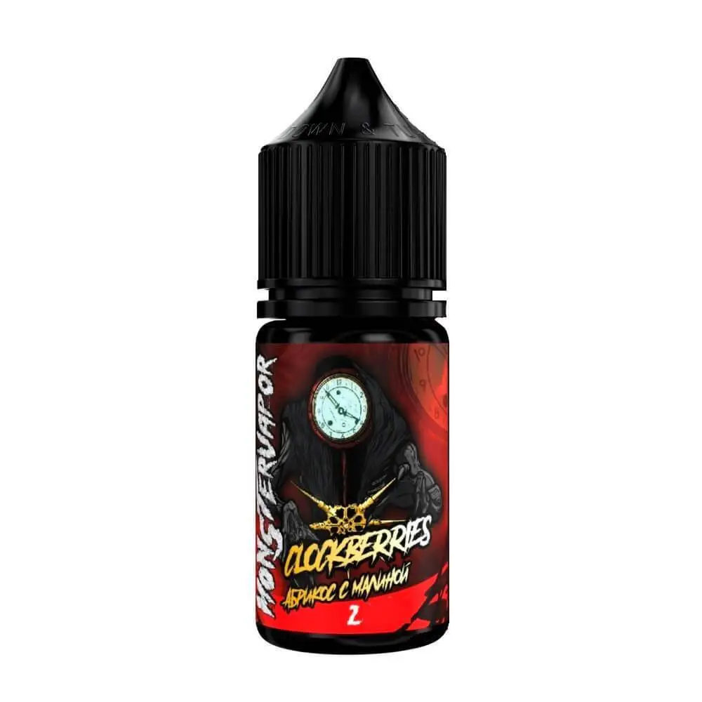 Жидкость Monstervapor Strong Абрикос Малина 30 мл