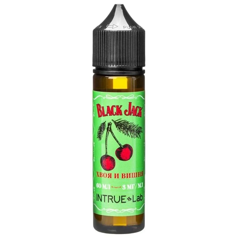 Жидкость Black Jack 6 Mg Хвоя Вишня 60 мл