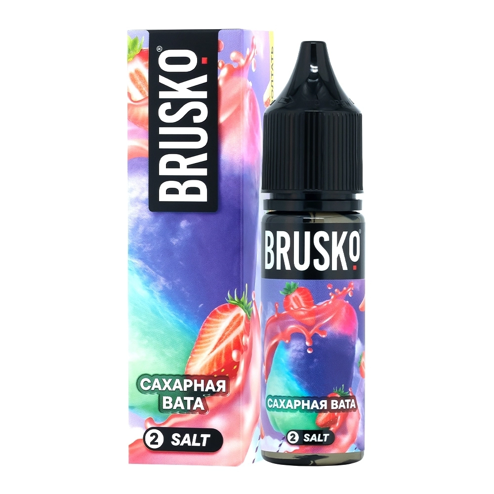 Жидкость Brusko Salt Сахарная Вата 35Ml 20 Ultra