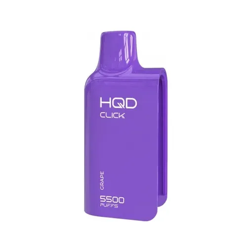 HQD Click Картридж 5500 Затяжек Grape (Виноград)