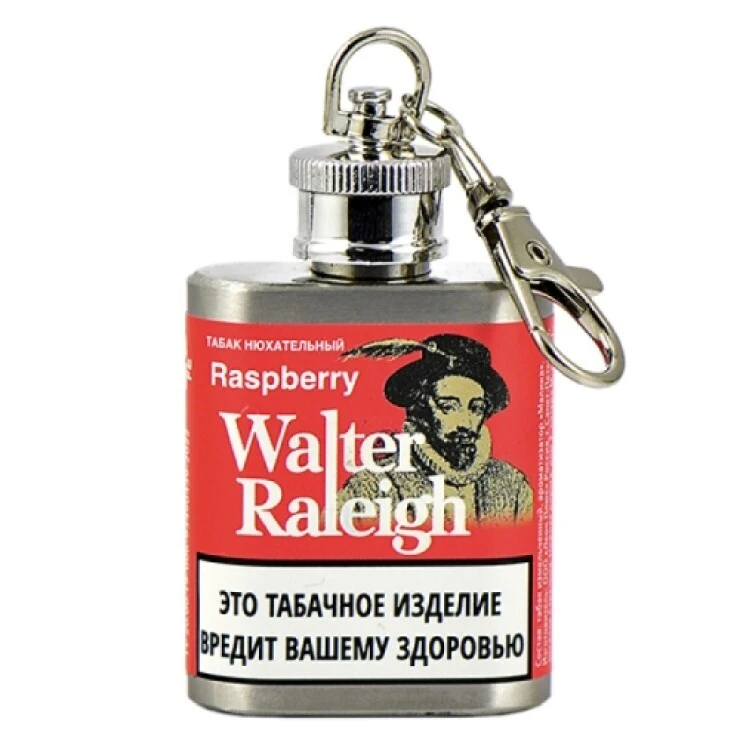 Табак нюхательный Walter Raleigh Raspberry 10 гр. мет.фляга