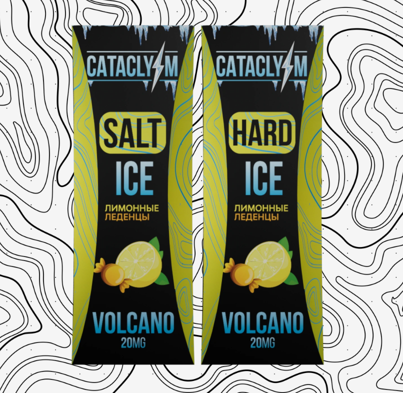 Жидкость Cataclysm Strong Volcano Ice (Лимонные Леденцы) 30 мл